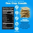 thumbnail image 2 of Every Body Eat Snack Thins, Sea Salt and Chia Seeds Flavor, Vegan, Gluten Free and Dairy Free (Pack of 6), 2 of 5