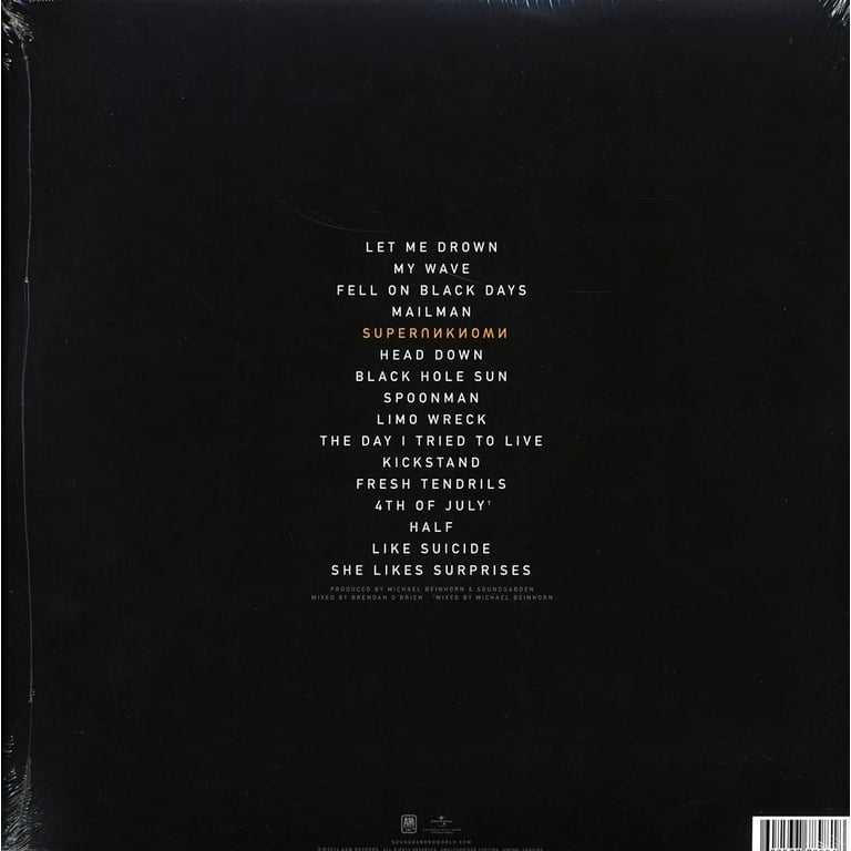 Soundgarden - Superunknown: Deluxe Vinyl 2LP - uDiscover