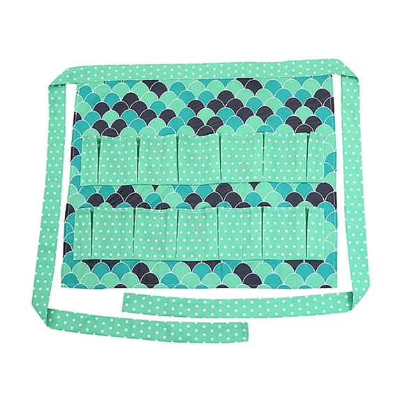 Farm And Home Egg Gathering Apron, Functional Pockets for Safe Egg Carrying, Adjustable Waistband And Reverse Side Lining, Practical Accessory for Hobby Chicken Farmers, 1X Apron