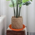 thumbnail image 4 of Plant Saucer 16 inch 17 inch (16.8"), 4 Pack Plastic Large Flower Planter Plant Pot Saucers and Drip Tray for Indoors Outdoors, Thick Heavy Sturdy Durable Plant Plate Water Catcher Terra Cotta, 4 of 7