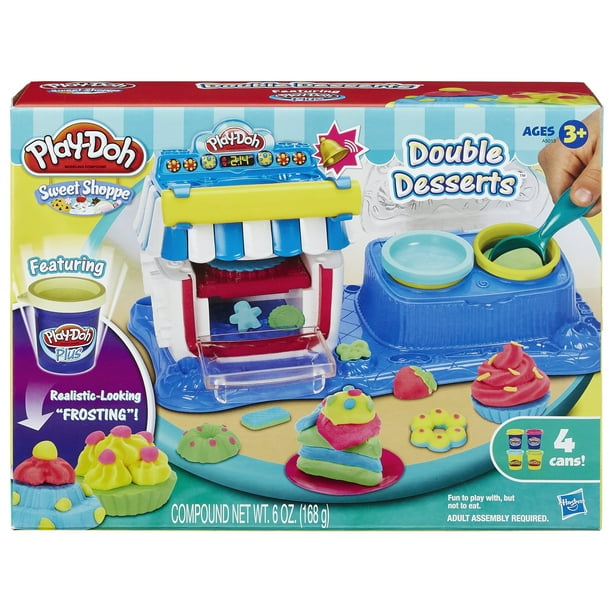 Play  Doh  Sweet  Shoppe  Double Desserts Food Set with 4 Cans 