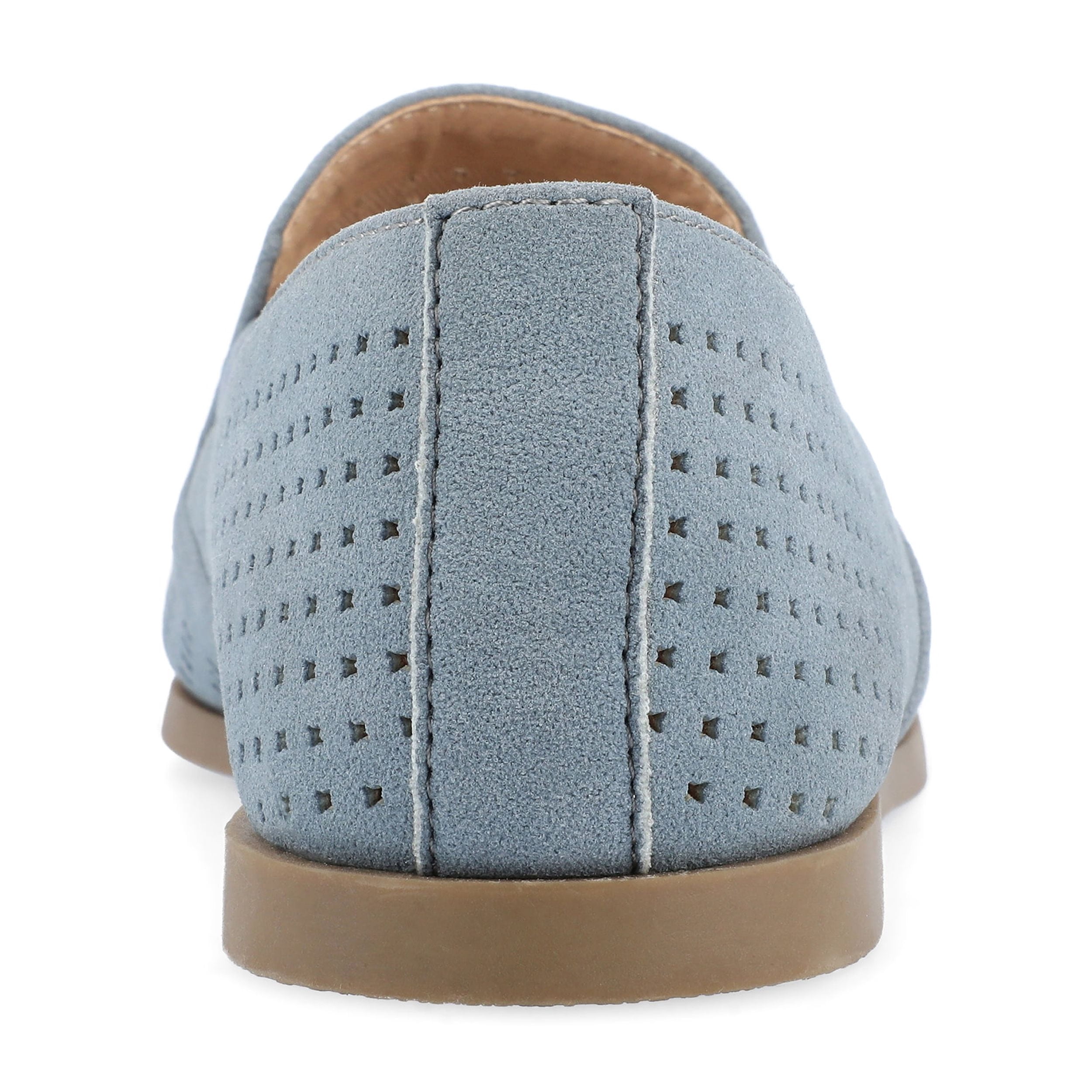 Journee Womens Lucie Slip On Almond Toe Loafer Dress Flats, Widths Available