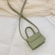 thumbnail image 5 of Mini Bolso de hombro a la moda, bandolera de cuero para mujer, Bolso decorativo (verde), 5 of 7