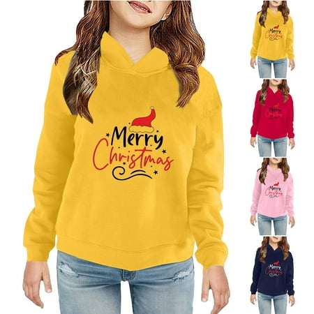 

Uxgjfwu Winter Coat Christmas Toddler Baby Boys Girls Hoodie Childrens Casual Print Sweatshirt For The Baby Gift