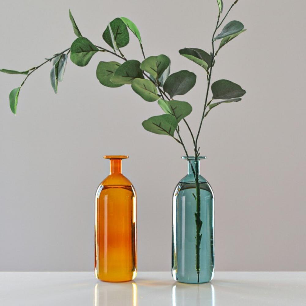 Sonbest Glass Flower Vases, Decorative Rustic Floral Vases For Home