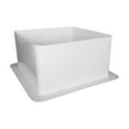 thumbnail image 3 of Icon 12573 Skyline/Vent Inner Garnish SL1414 for 14" x 14" Opening - Polar White, 3 of 3