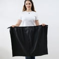 thumbnail image 2 of ZheElen PVC Durable Construction Rainproof Leg Apron Long-lasting Protection For Legs In Any Weather Black XL, 2 of 6