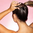 thumbnail image 3 of Gimme Beauty Seamless Hair Ties for Extra Fine Hair, Ponytail Holder, Dark Brown, 20 Count, 3 of 4