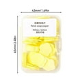 thumbnail image 2 of Ounissouiy Jabón Papel a mano Desechable Perfumado Viaje Limpieza Inodoro Sábana para acampar Rebanada Piel Caja de baño Rosa Type1 NO1, 2 of 6