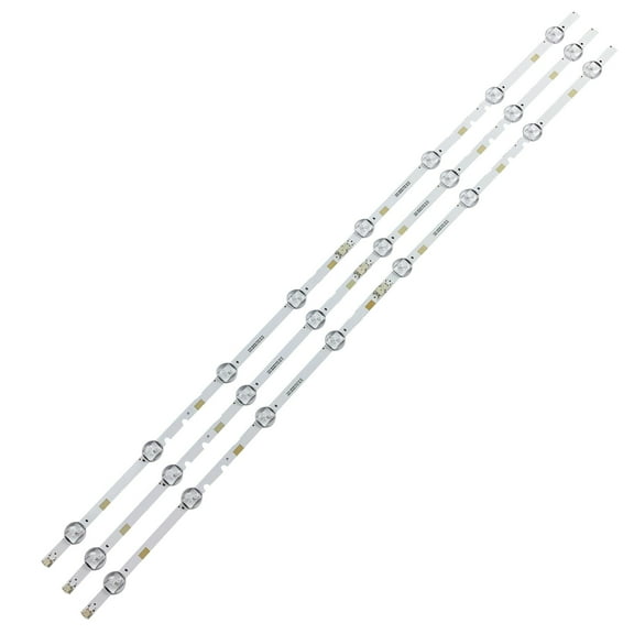 3 Pieces LED Backlight Strips for Samsung 40'' TV UN40J5200AFXZA UN40J520DAFXZA V5DN-395SM0-R2 2015SVS39.5 LM41-00144A LM41-00121X