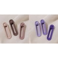 thumbnail image 6 of 6x Alligator Hair Barrettes, Hair Clips Small Styling Decorative Fashion Hairpin Duck Bill Clips, for Bangs Hairstyle Women. , Brown, 6 of 8
