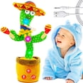 thumbnail image 1 of Juguete Talking Cactus Vitosup recargable con volumen ajustable, 1 of 8