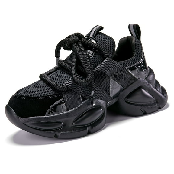 HEBELEENA Walking Shoes for Women Fashion Sneakers Slip on Platform Tennis Shoes