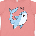 thumbnail image 4 of Inktastic Hi- Cute Shark Boys or Girls Toddler T-Shirt, 4 of 5