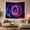 Blue Galaxy, variant on Cosmic Fireworks in Deep Space with Nebula Wisps, Dramatic Celestial for Astronomy Fans, Vibrant Night Sky Wall Art, Christmas Gift Tapestry Wall Hanging for Bedroom and Dorm Room