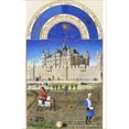 thumbnail image 2 of Art.com Le Tres Riches Heures Du Duc De Berry - October Stretched Canvas Print Wall Art by Paul Herman & Jean Limbourg, 24" x 36", 2 of 4