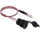 thumbnail image 1 of Red Cargador USB Dual para manillar de motocicleta, 12v, resistente al agua, enchufe para encendedor de cigarrillos, 1 of 5