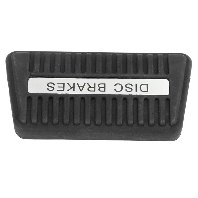 Foot Brake Pad, Anti Skid Brake Pedal Cover High Accuracy Grooved For Automobile With Words