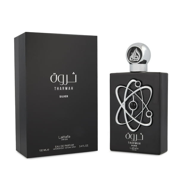 Lattafa Tharwah Silver 100Ml Edp Spray Lattafa Lattafa