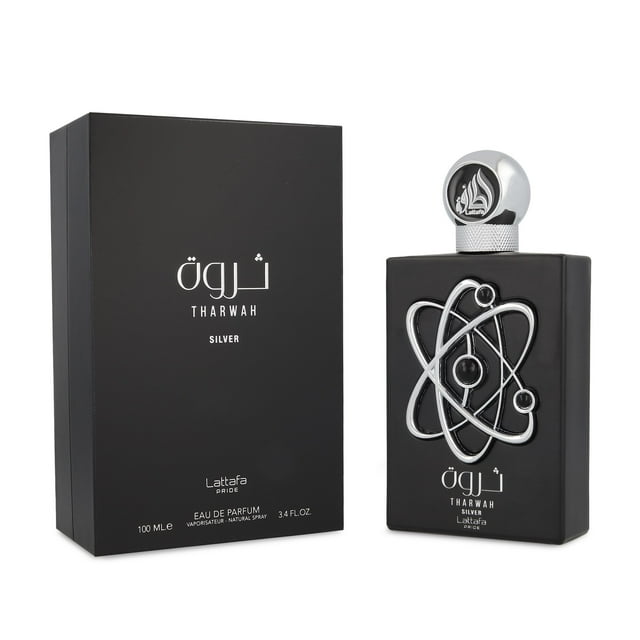 Lattafa Tharwah Silver 100Ml Edp Spray Lattafa Lattafa