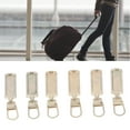 thumbnail image 3 of Zipper Pull Tab Clothes Accessories 6Pcs Bags Zipers Metal Substitute Wallets Replacement Diy Zipper Head Zippers, 3 of 8