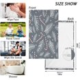 thumbnail image 3 of GZHJMY Christmas Branches Cotton Hand Towel Set of 2, Highly Absorbent Soft Fingertip Towels for Bathroom Kitchen Hotel Gym Spa, 16 x 28 Inch Washcloths, 3 of 7