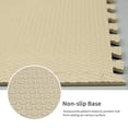 thumbnail image 6 of WHIFEA 12-Pack Wood Grain Foam Floor Mats – Durable 24" x 24" Mats for Hall & Yoga Use, 6 of 7