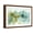 Brown Frame, variant on Art.com My Greenhouse Abstract I Art Print by Lisa Audit, 18" x 12"