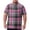 Pink, variant on Domzest Men's Big and Tall Polo Shirts Short Sleeve Moisture Wicking Plus Size T Shirts Quick Dry Collared Plaid Golf Shirt Pink 6XL