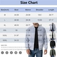 thumbnail image 2 of TOMVIGX Mens Lightweight Bomber Jacket Full Zip Baseball Collar Raglan Sleeve Flight Coat Casual Autumn Winter Outerwear Army Green L, 2 of 4