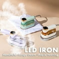 thumbnail image 4 of Pcksrro Small household appliances deal!2024 Digital Display LED Handheld Iron Hanging Machine Big Steam Intelligent Iron Preheating Iron Machine, 4 of 6