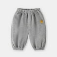 thumbnail image 2 of Povozer Toddler Baby Boys Girls Sweatpants Elastic Waist Bottom Pants Newborn(GY1,3-4Y), 2 of 4