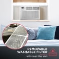 thumbnail image 6 of Amana 12,000 BTU 115V Window-Mounted Air Conditioner with Remote Control, AMAP121CW, 6 of 12