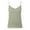 Green, variant on Women's V Neck Sleeveless Built In Bra Tank Top For Casual Festival Wear And Outdoor Indoor Activities