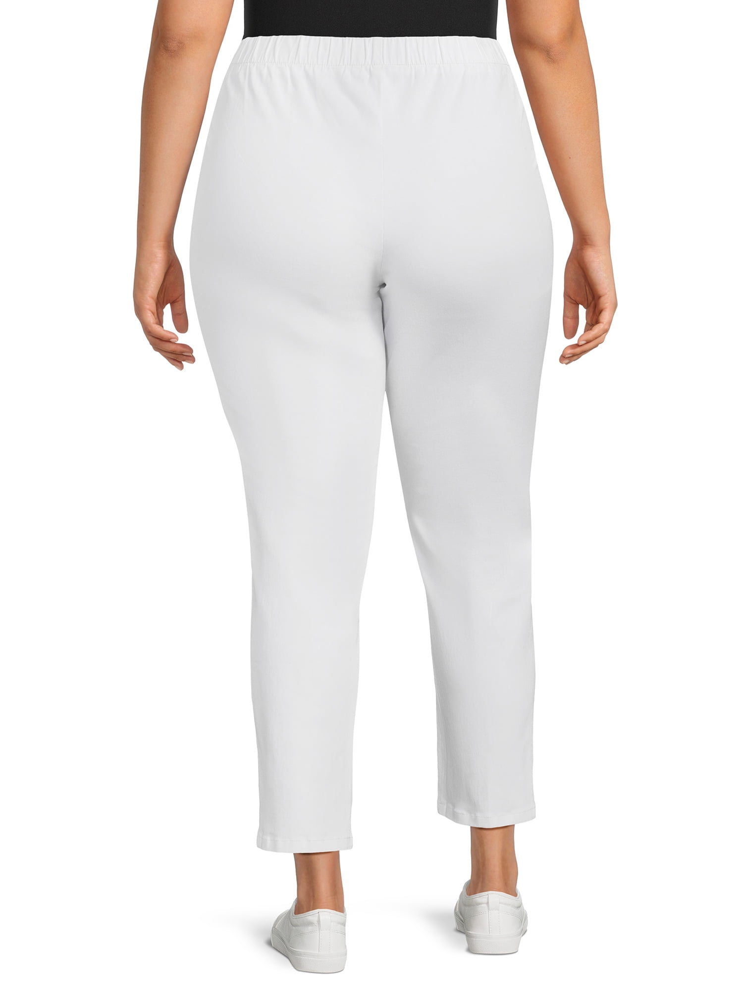 (3 pack) Just My Size Women's Plus 2 Pocket Pull-On Pant