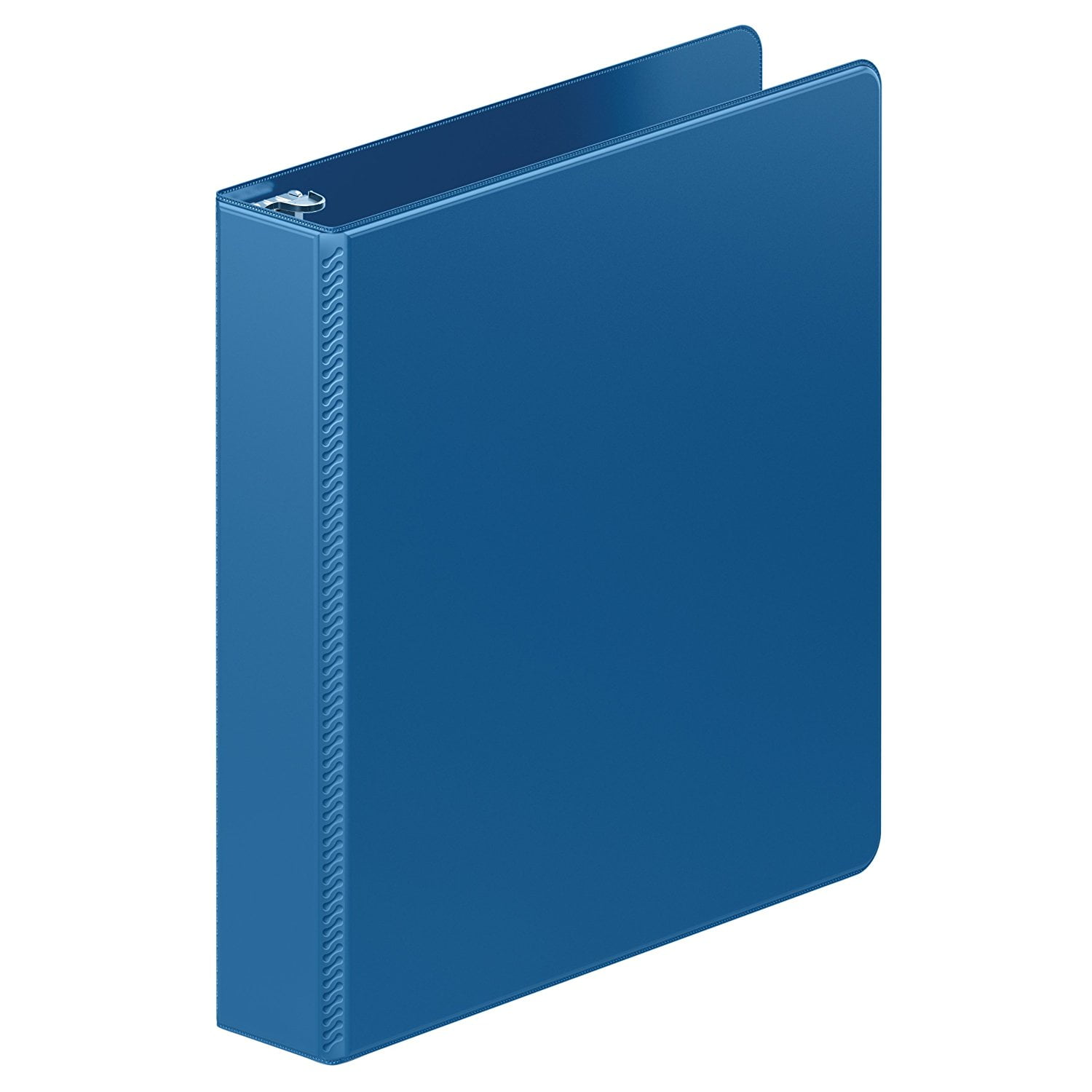 Heavy Duty DRing Binder with Extra Durable Hinge, 1 1/2Inch, PC Blue
