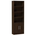 thumbnail image 1 of Manhattan Comfort Catarina 6 Shelf Bookcase in Tobacco, 1 of 2