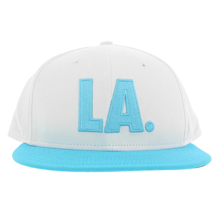 Nike Los Angeles Unisex JDI True Snapback Hat White/Blue photo 5