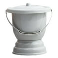 thumbnail image 1 of Maoww Handheld Spittoon with Lid Portable Urinal Bottle for Bedroom 28x27cm Gray, 1 of 8