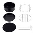 thumbnail image 4 of Los Accesorios Para Freidora De Aire Más Vendidos Se Adaptan A Todas Las Airfryer 3.5Qt - 5.8Qt Cesta Para Hornear Plato De Pizza Parrilla Olla Cocina Herramienta De Cocina Para Fiesta Methold HA013546-00, 4 of 5