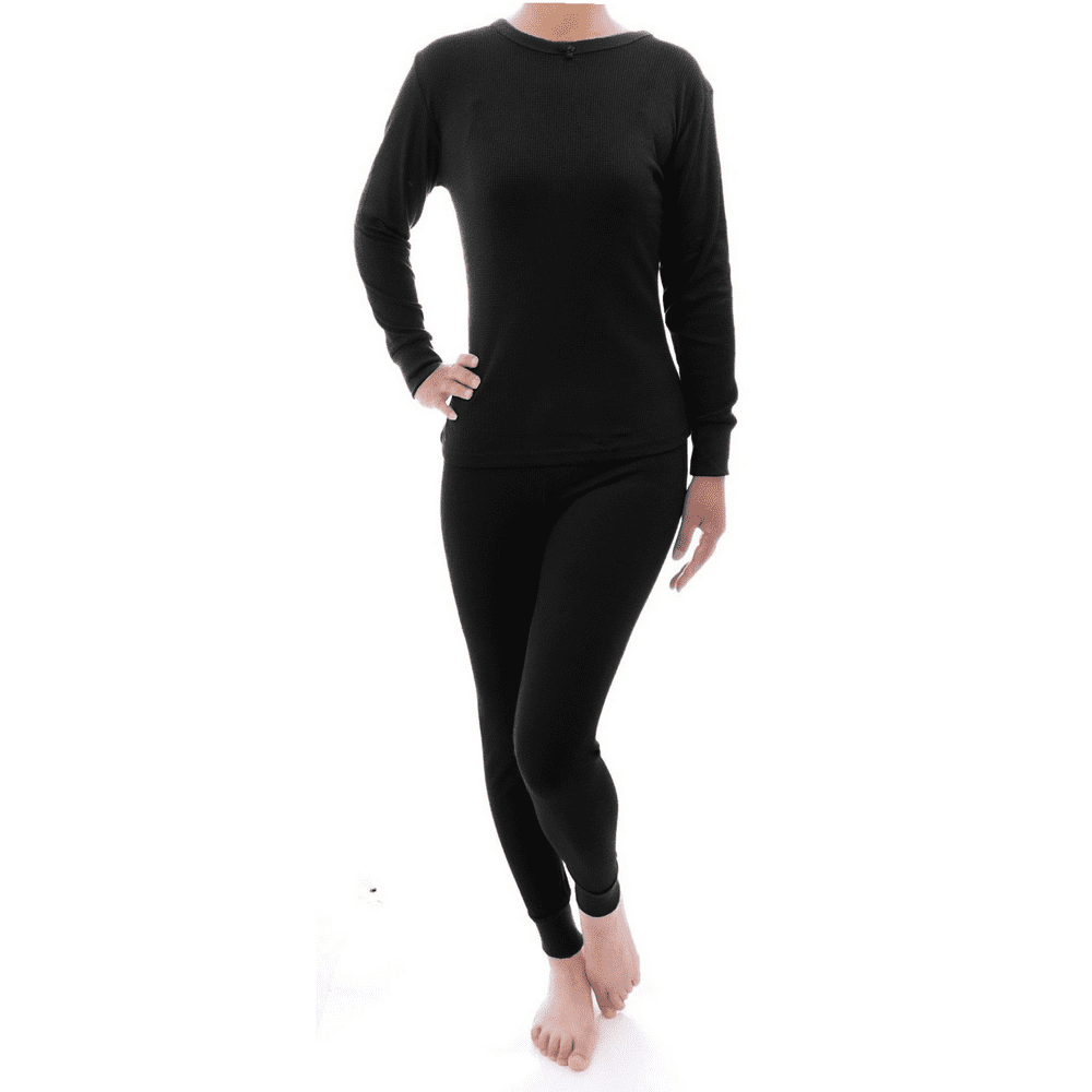Therma-Tek - Women's 100% Cotton Light Weight Waffle Knit Thermal Top ...