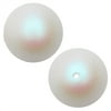 Swarovski Crystal, #5810 Round Faux Pearl Beads 3mm, 50 Pieces, Pearlescent White