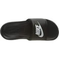 thumbnail image 2 of Nike Victori One Women's Slide Sandals Color: Black White Size: 7, 2 of 6