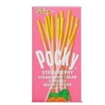 thumbnail image 3 of Glico Pocky Strawberry Cream Covered Biscuit Sticks, 1.41 oz, 10 ct, 3 of 5