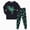 H448-Green, variant on Toddler Kids Junior Girls Boys Cotton Graphic Pajamas Pjs Fall Winter Sleepwear 3 6 9 12 18 24 Months 2 3 4 5 6 7 8 9 Years(Black,5-6 Y)