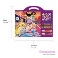 thumbnail image 2 of Libro Para Colorear 32 Páginas Con Stickers Y Accesorios Disney Princesas, 2 of 4