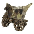 thumbnail image 2 of Rustic Western Covered Wagon With Wheels And Horseshoe Cross 6"X4" Picture Frame, 2 of 10