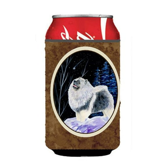 Starry Night Keeshond Can Or bottle sleeve Hugger - 12 oz.