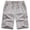 Light Gray, variant on Cargo Shorts for Men Summer Casual Elastic Waist Straight Leg Loose Fit Knee Length Work Shorts with Pockets