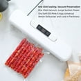 thumbnail image 2 of Electric Vacuum Sealer Machine, 0.4CM/ 0.16 Inch Wide Food Sealer Vacuum Sealer Automatic Vacuum Air Sealing System for Food Storage, Dry/Moist Automatic Food Preservation Saver Vacuum Machine, 2 of 7
